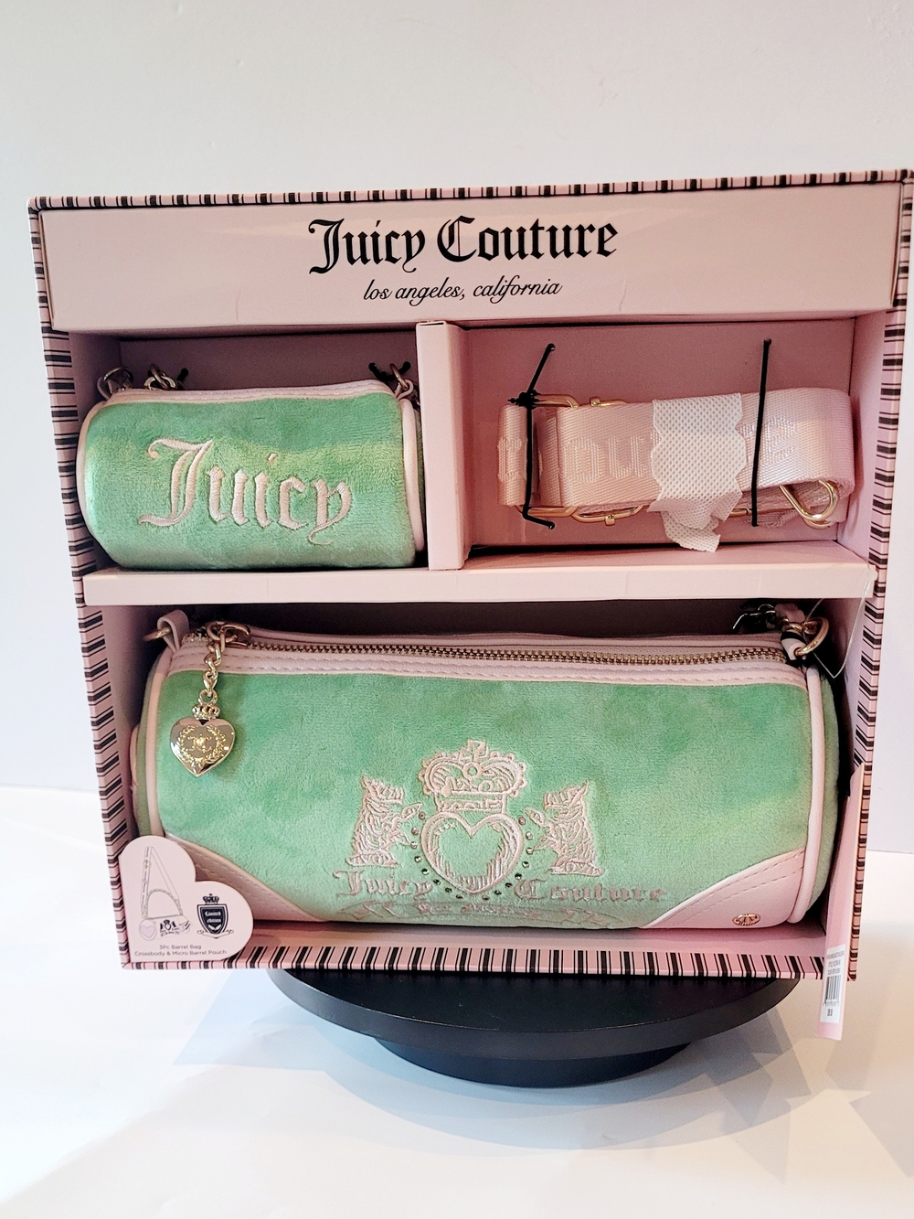Juicy Couture 3Pc. Barrel Bag Set